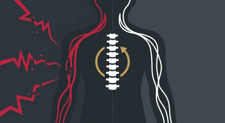What is the biological connection between spinal alignment and homeostasis?
