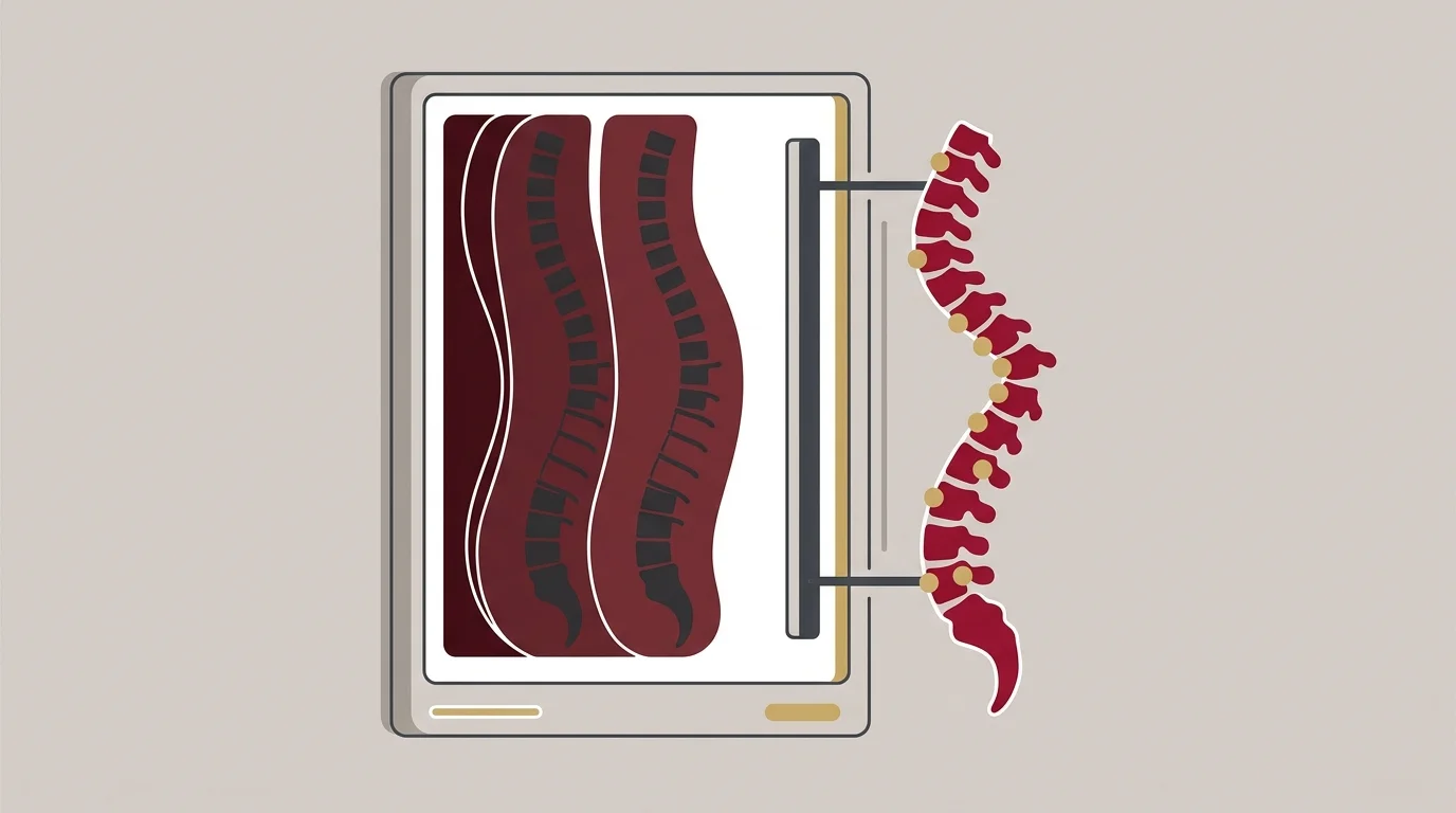 unique spine curvature contrasted with generic adjustment template