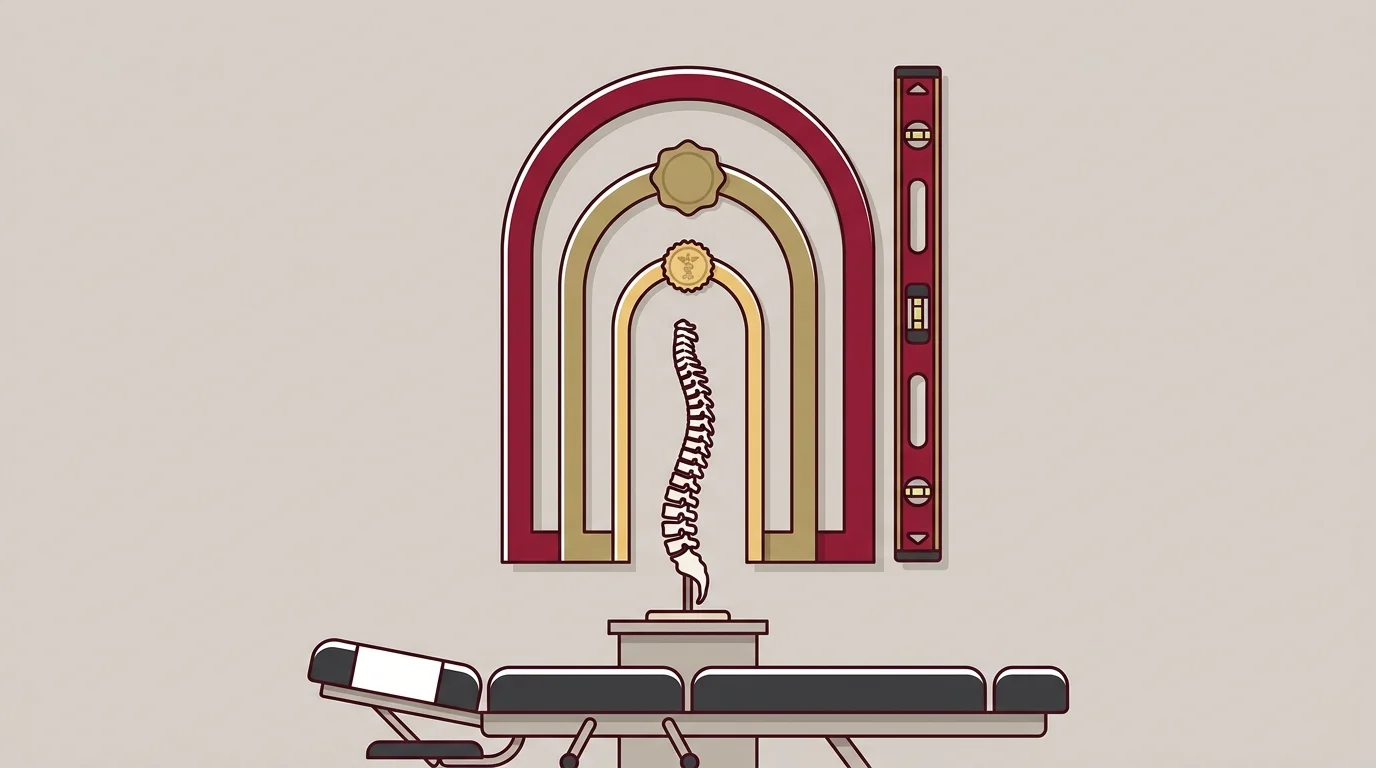 Chiropractic credential stack from degree to specialty certification