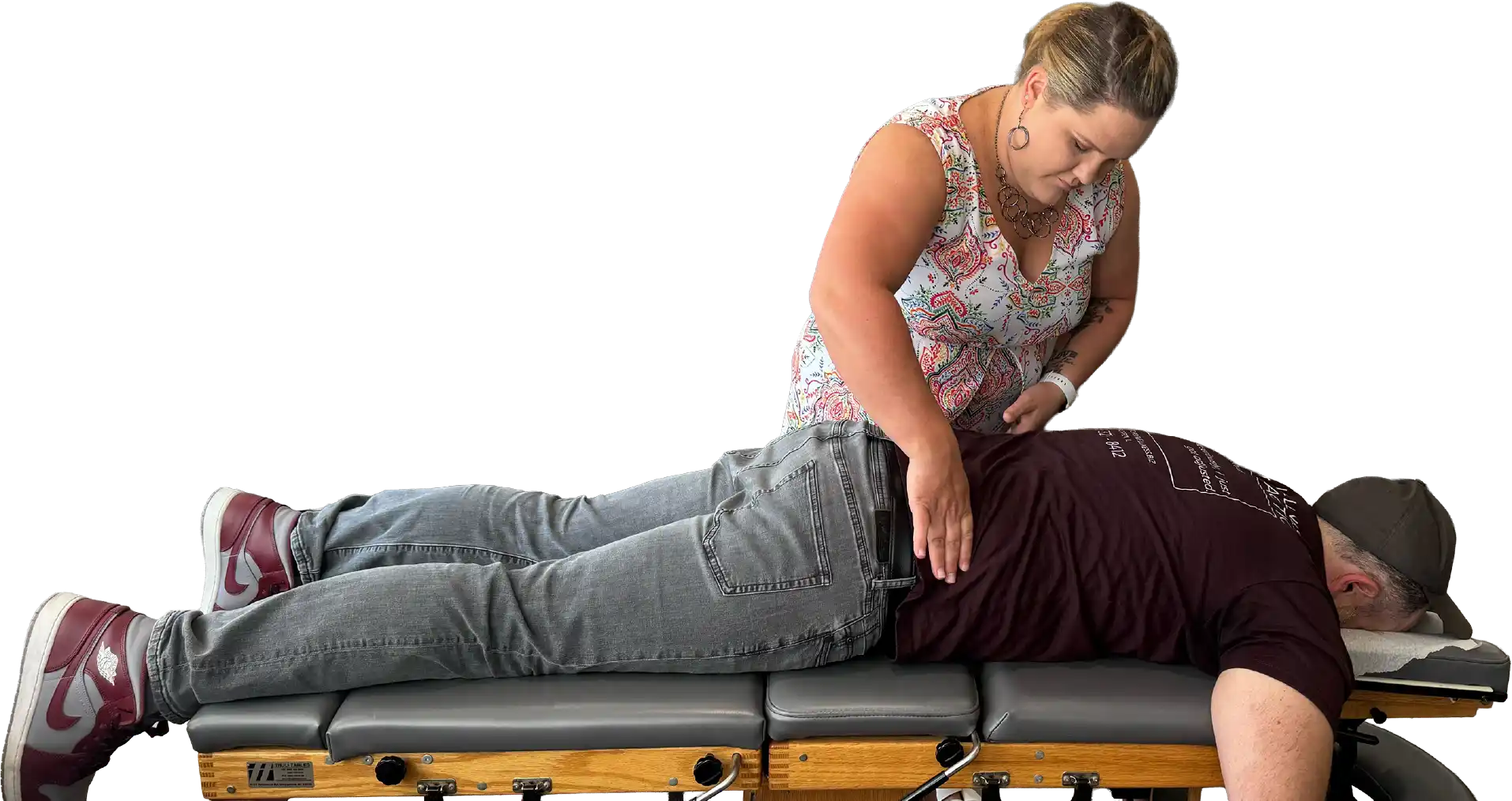 Spinal health assessment millennial professionals Central IL