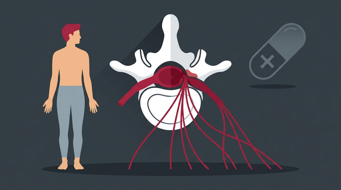 spinal nerve compression and why medication cannot fix structural nerve damage chiropractic Morton IL