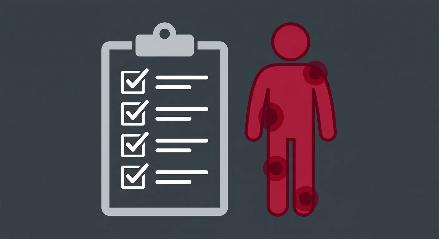 flat illustration of cookie cutter protocol showing repeated identical treatment approach