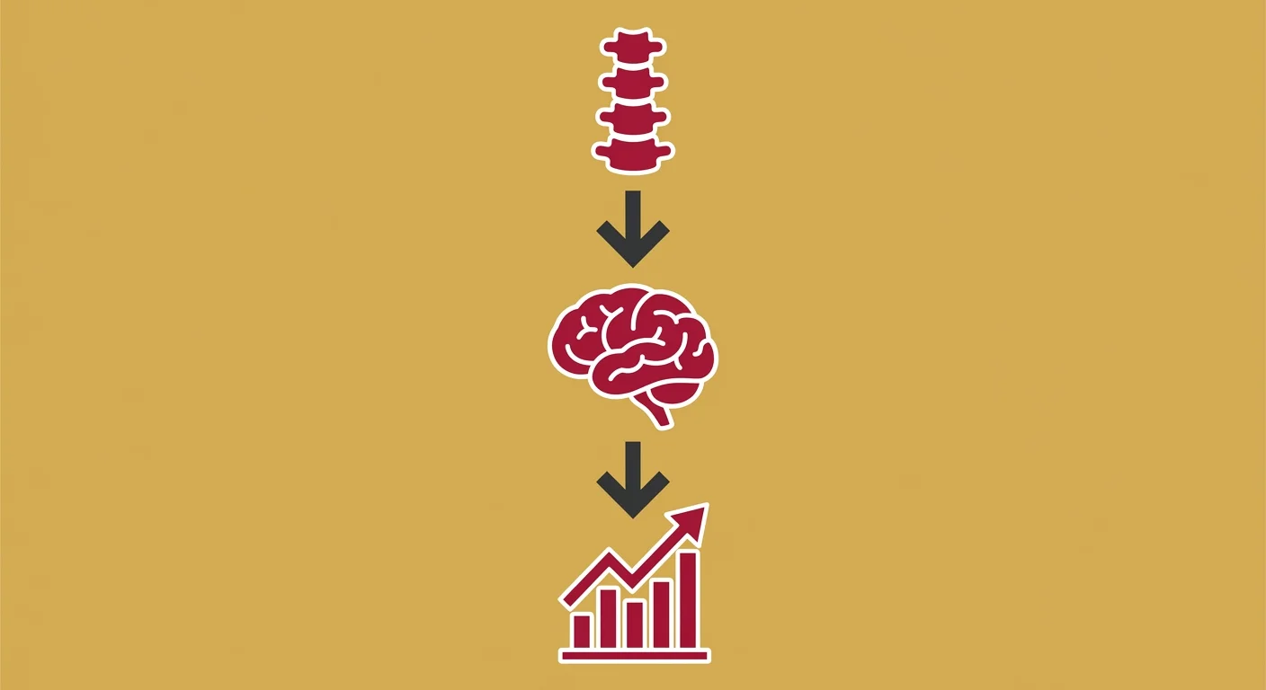 flat illustration of practical steps to extend nervous system reset and sustained mental clarity