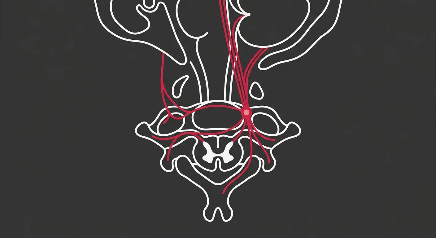 trigeminocervical complex anatomy showing neck and jaw nerve convergence