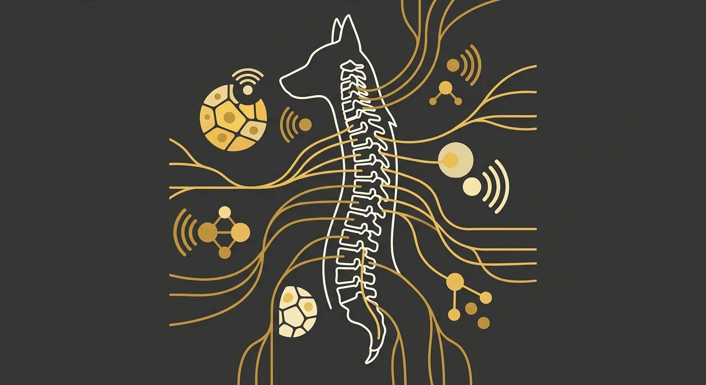 canine nervous system activity and spinal nerve pathways after chiropractic adjustment